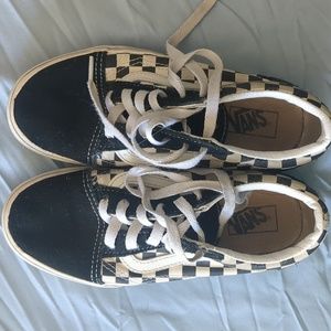 Kids Vans Checkerboard